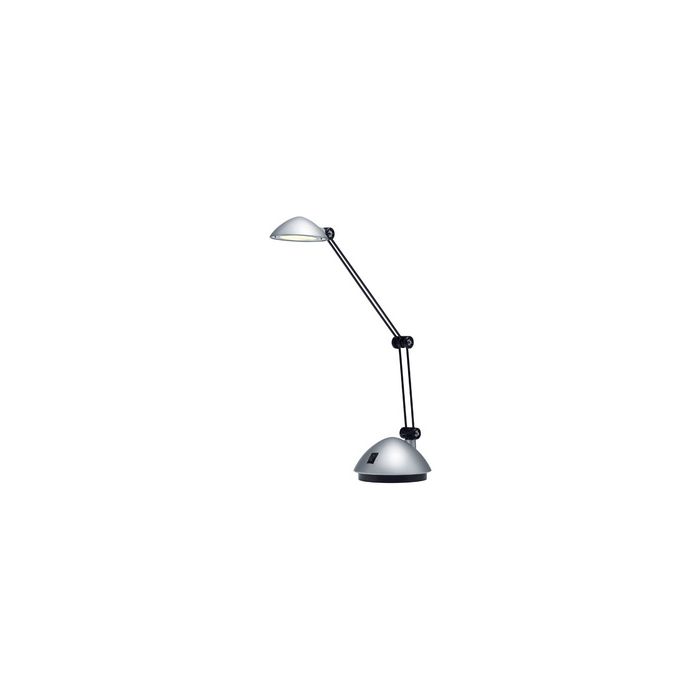 Hansa Lampe de bureau à LED Space, argent satiné