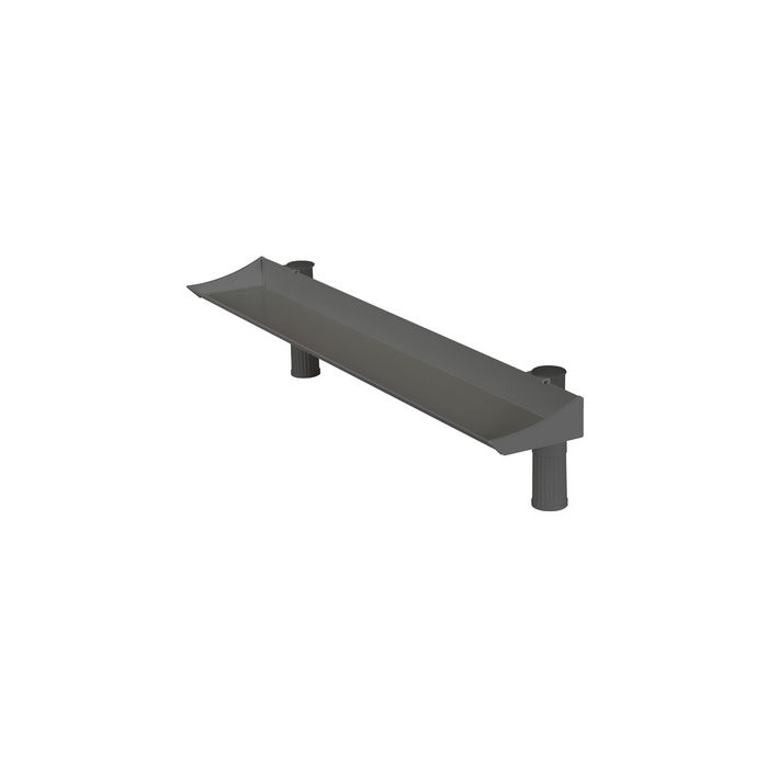 Hansa Support de rangement pour bureau Uno Top Board, noir