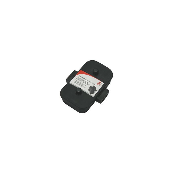 IWH Boîte de raccordement, plastique, 10 pôles, noir