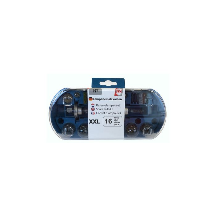 IWH Coffret d'ampoules de rechange de voiture H7, 16 pièces