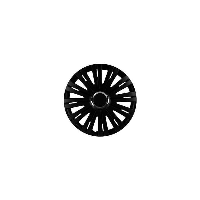 IWH Enjoliveur "Monaco", noir/chrome, 15" (38,10 cm)
