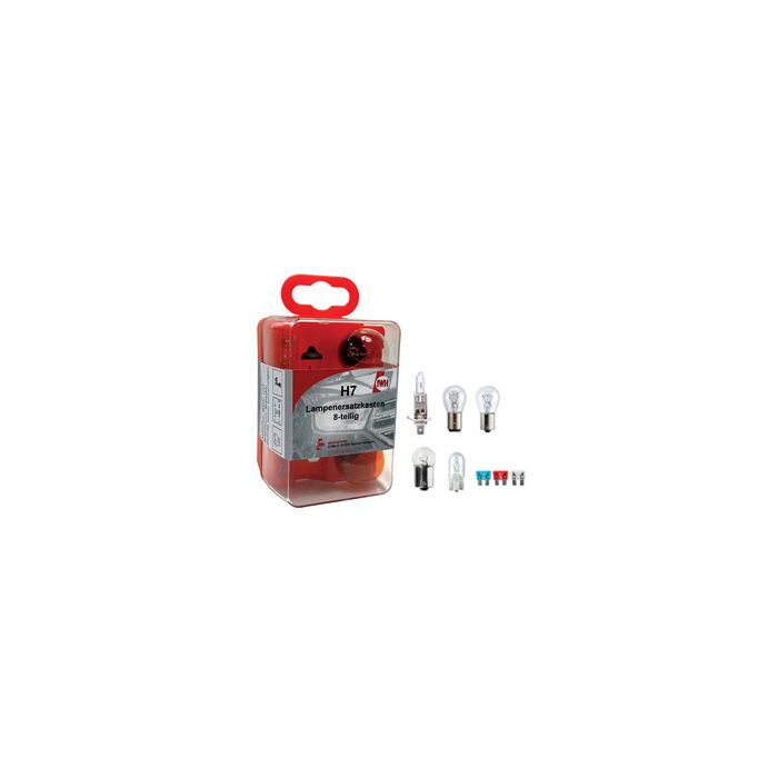 IWH Kit d'ampoules et de fusibles de rechange H7, 8 pièces
