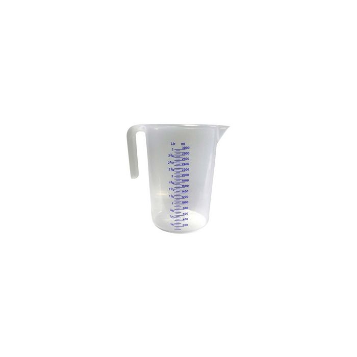 IWH Pichet gradué, contenu: 3 litres, transparent