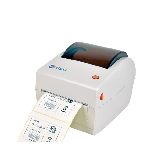 Imprimante d'étiquettes thermique - G&G-D1180CW-USB+WIFI