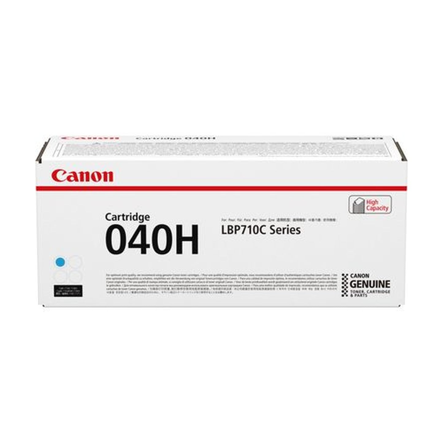 Toner d'origine Canon 0459C002 / 040H - cyan