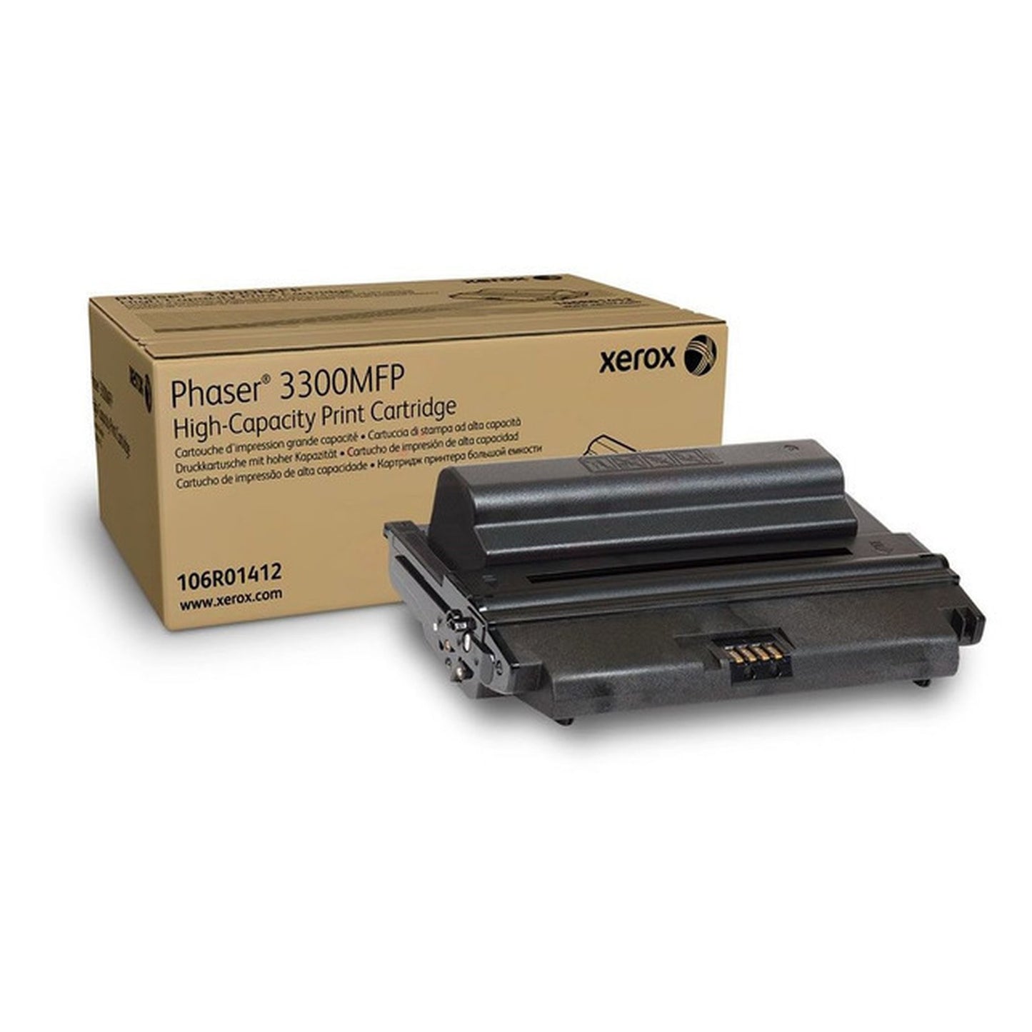 Toner d'origine Xerox 106R01412 - noir
