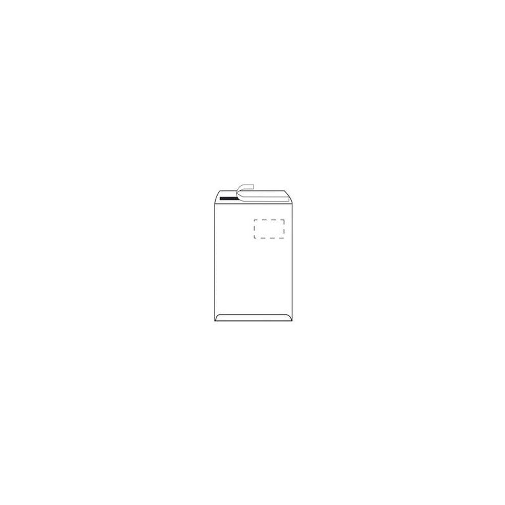 herlitz Enveloppe d'expédition, C4, sans fenêtre, blanc
