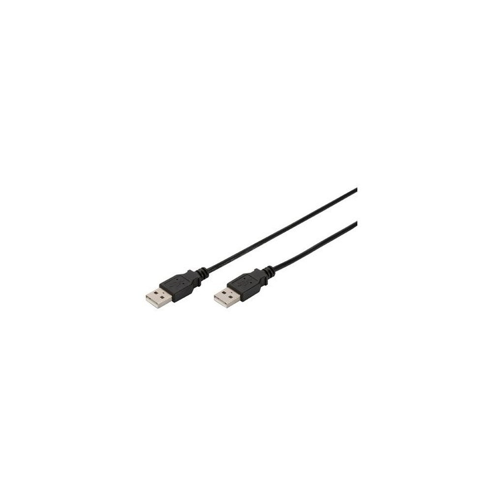 DIGITUS Câble USB 2.0, USB-A mâle - USB-A mâle, 1,0 m
