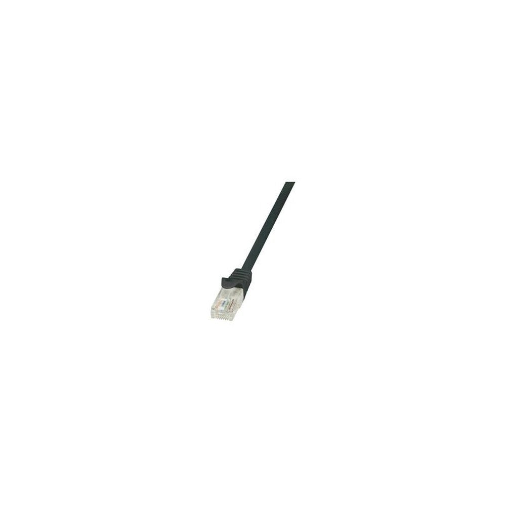 LogiLink Câble patch EconLine, Cat. 6, U/UTP, 10 m, noir