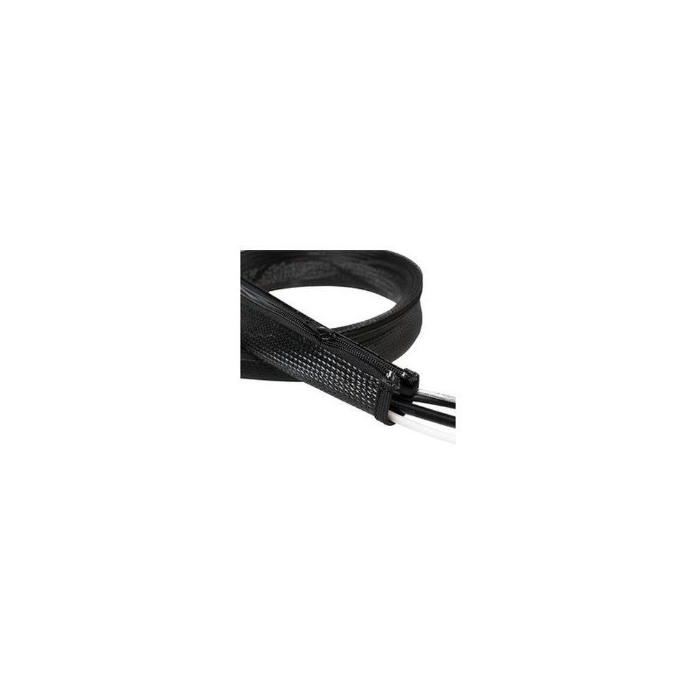 LogiLink Gaine pour câble, 2,0 m, capacité: 35 mm, noir