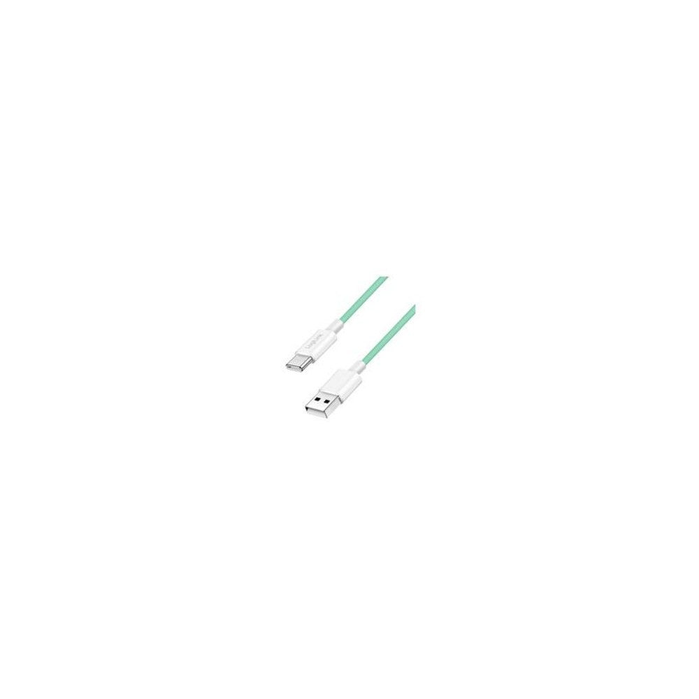 LogiLink Câble USB 2.0, USB-A - USB-C, 0,5 m, vert