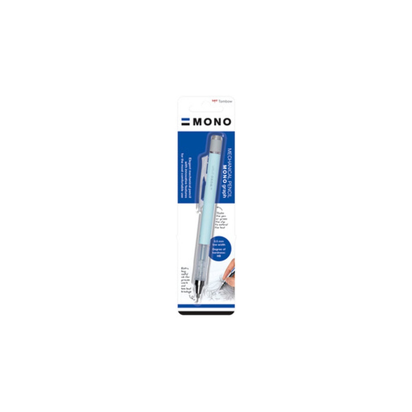 TOMBOW Porte-mines "MONO graph" pastel, bleu glacier
