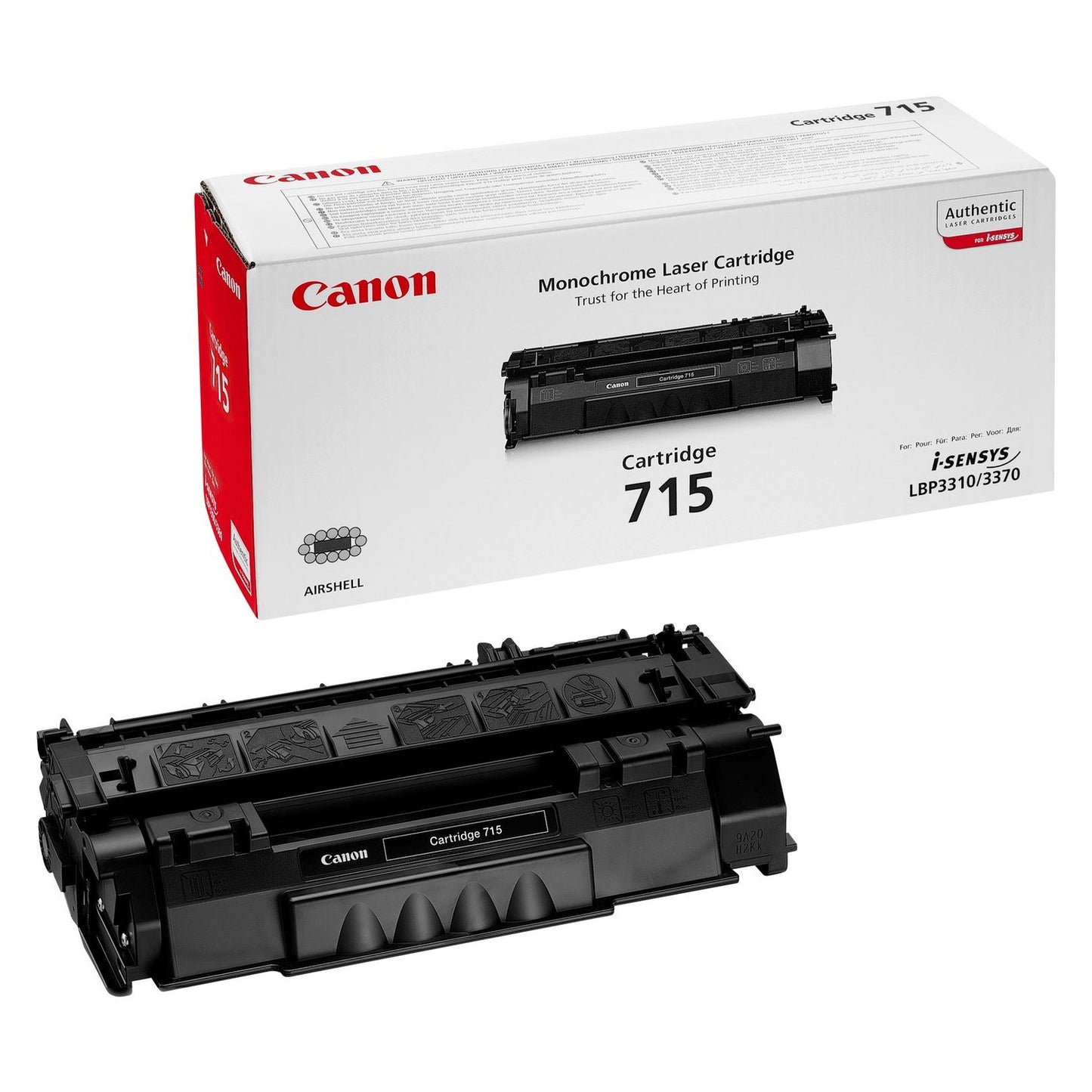 Toner d'origine Canon 1975B002 / 715 - noir
