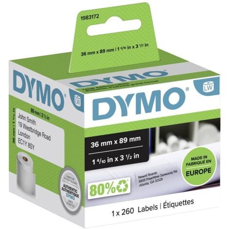 Rouleau d'étiquettes d'origine Dymo 1983172 - blanc