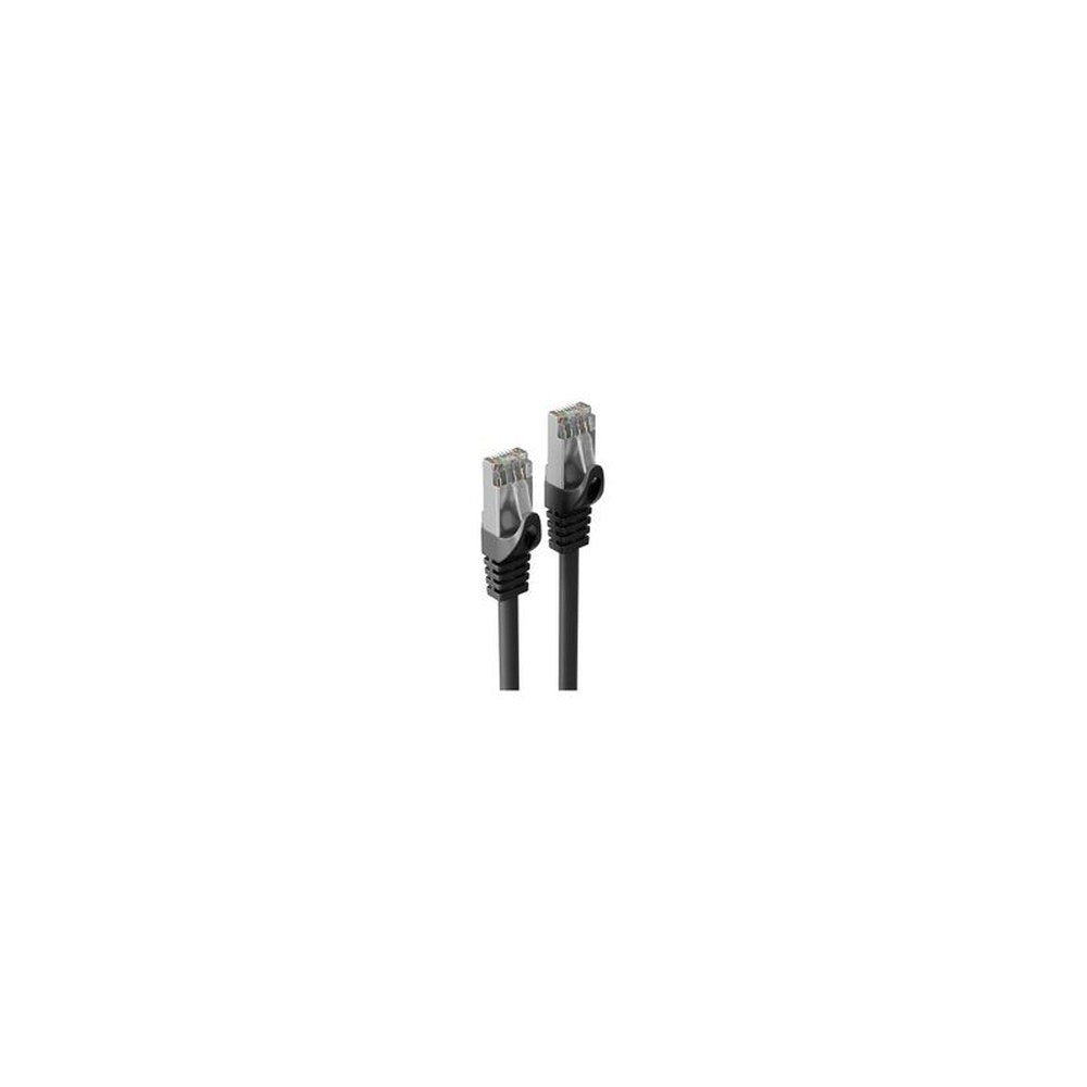 shiverpeaks Câble patch Cat. 6A, U/UTP, 15,00 m, noir
