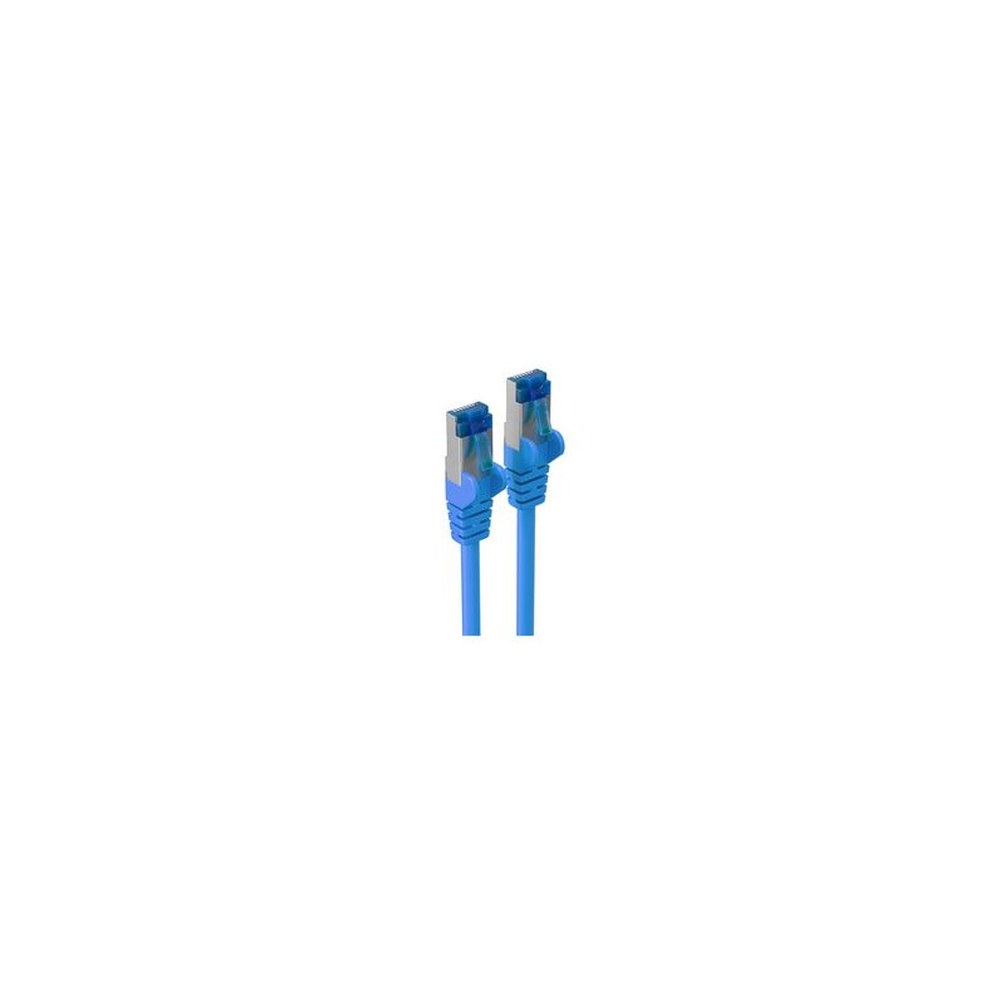 shiverpeaks Câble patch, cat. 6A, S/FTP, 1,0 m, bleu
