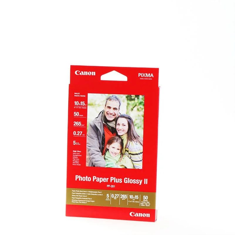 Papier photo 10x15 d'origine Canon 2311B003 / PP-201