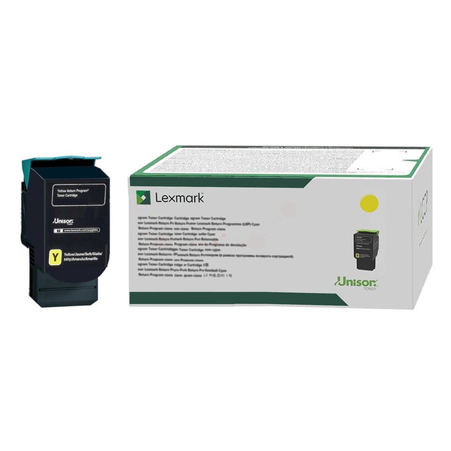 Toner d'origine Lexmark 24B7180 - jaune