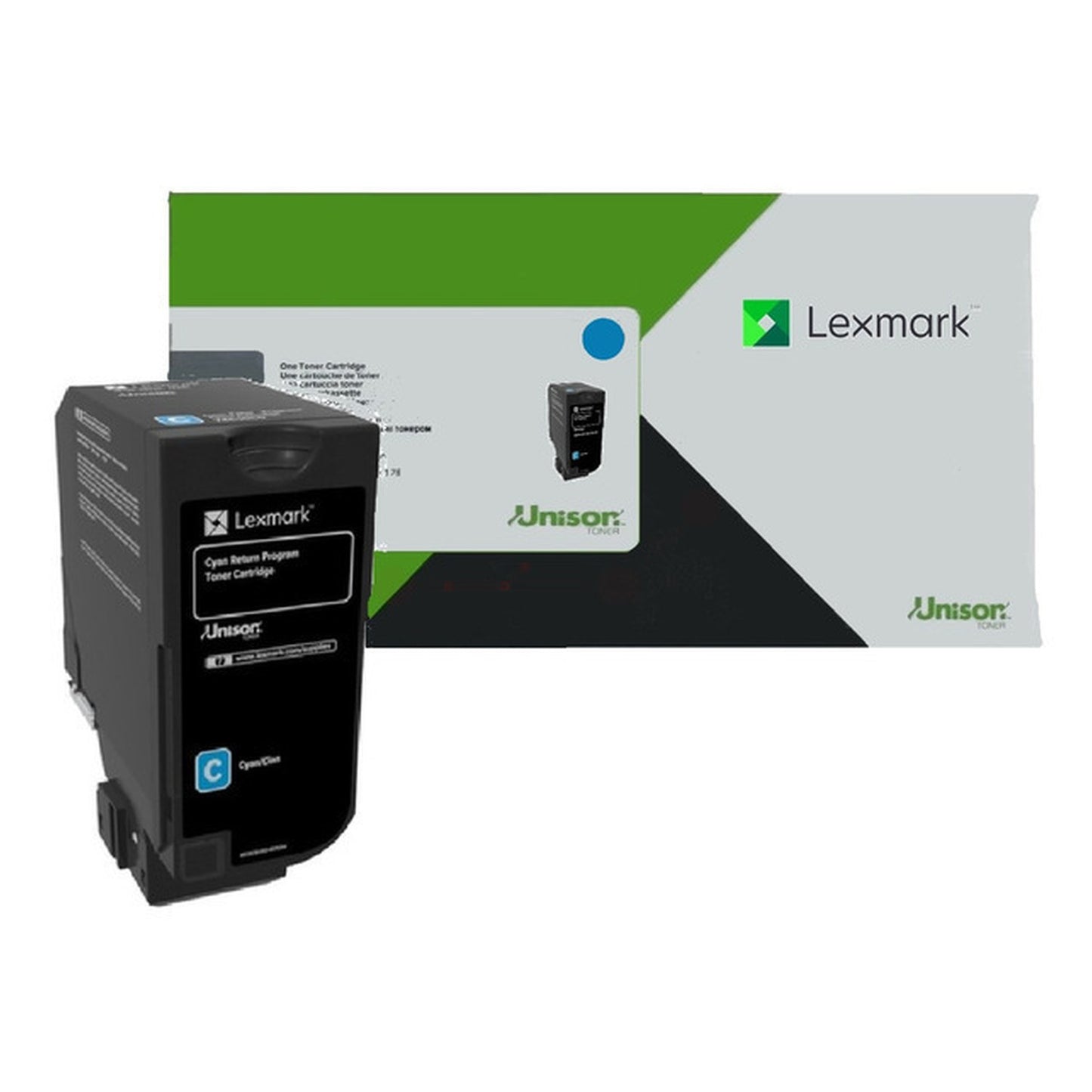 Toner d'origine Lexmark 24B7511 - cyan