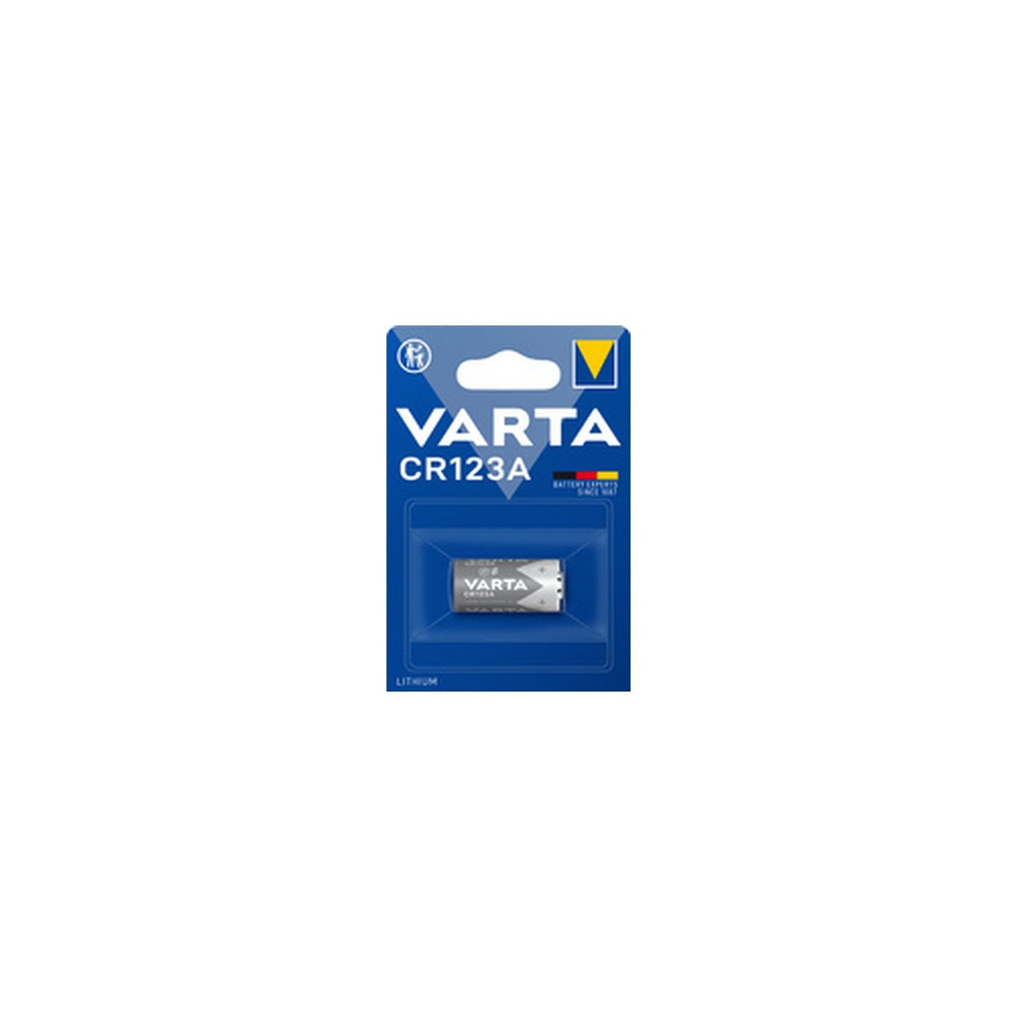 VARTA Pile photo "Lithium", CR123A, 3,0 volts, blister de 2