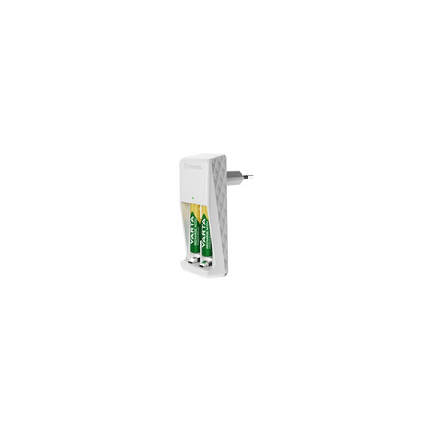 VARTA Chargeur Mini Charger, équipé de AAA, blanc
