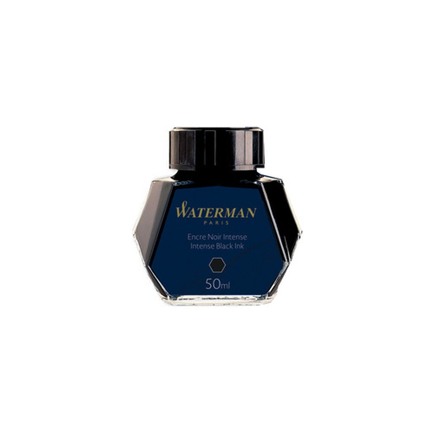 WATERMAN Flacon d'encre, contenu: 50 ml en verre, noir