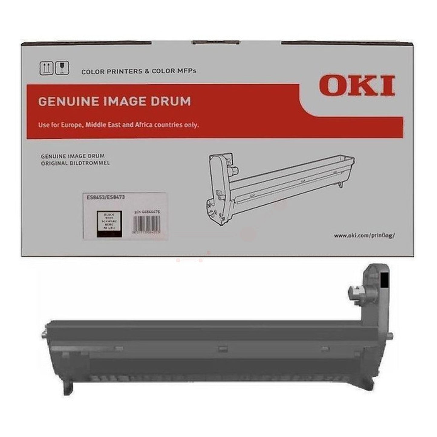 Tambour d'origine OKI 44844476 - noir