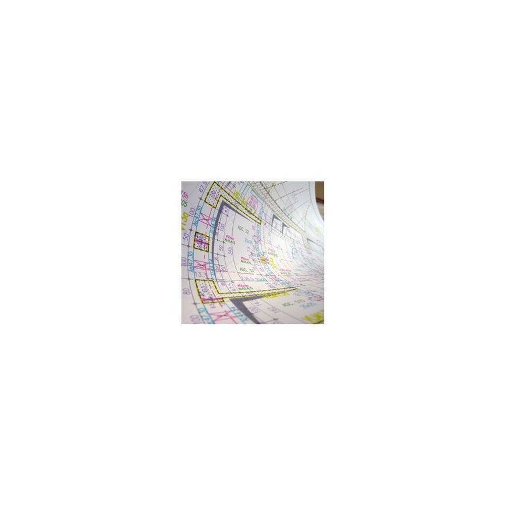 CANSON Papier jet d'encre CAD opaque, A2, 90 g/m2, blanc x250