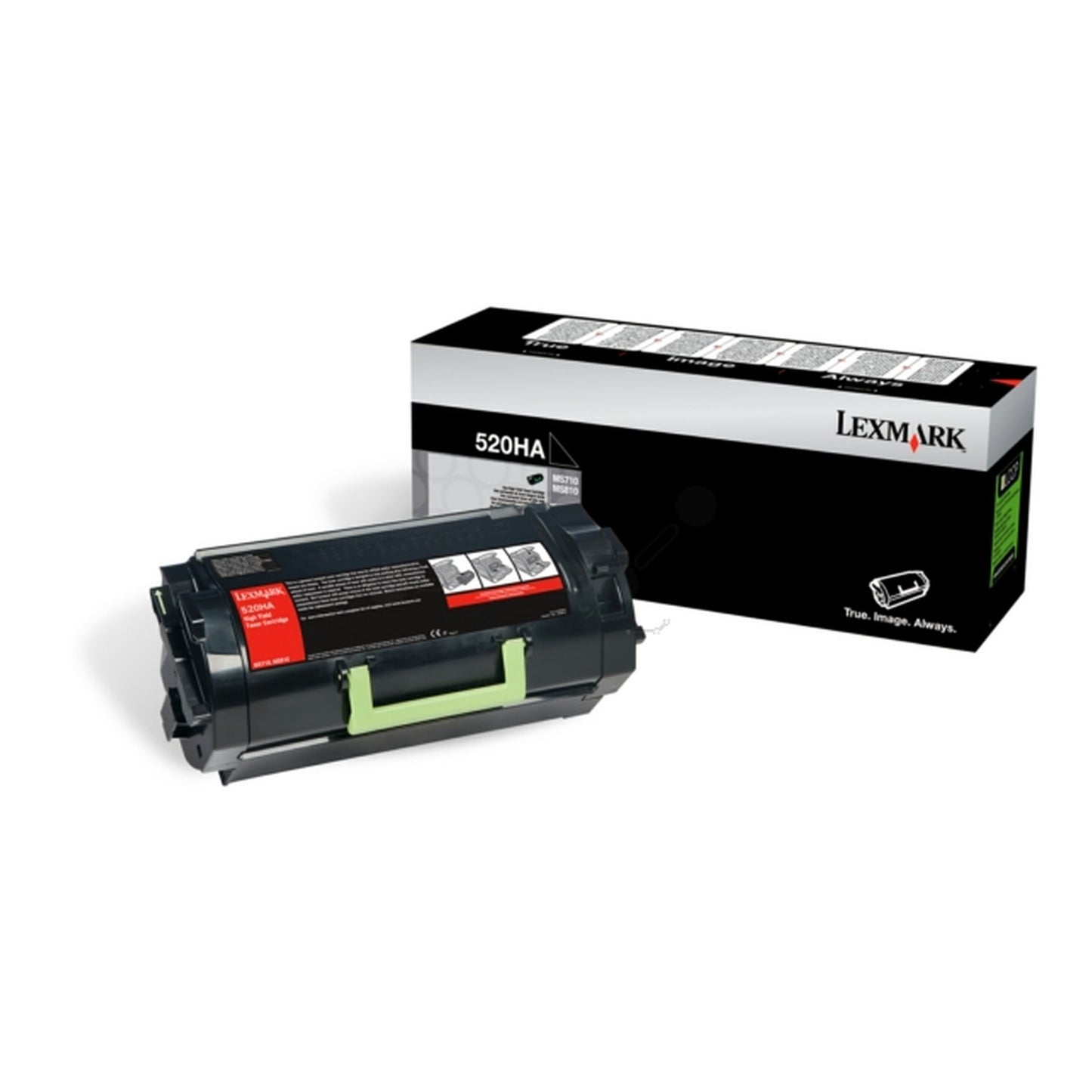 Toner d'origine Lexmark 52D0HA0 / 520HA - noir