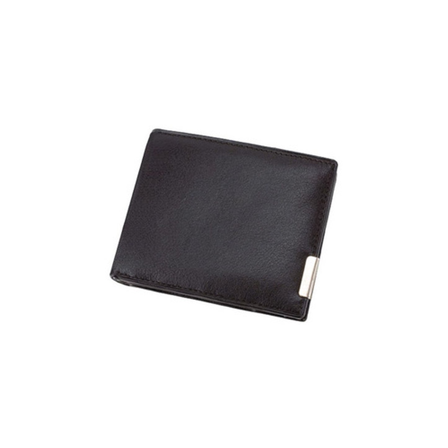 Alassio Portefeuille, format paysage, cuir, noir