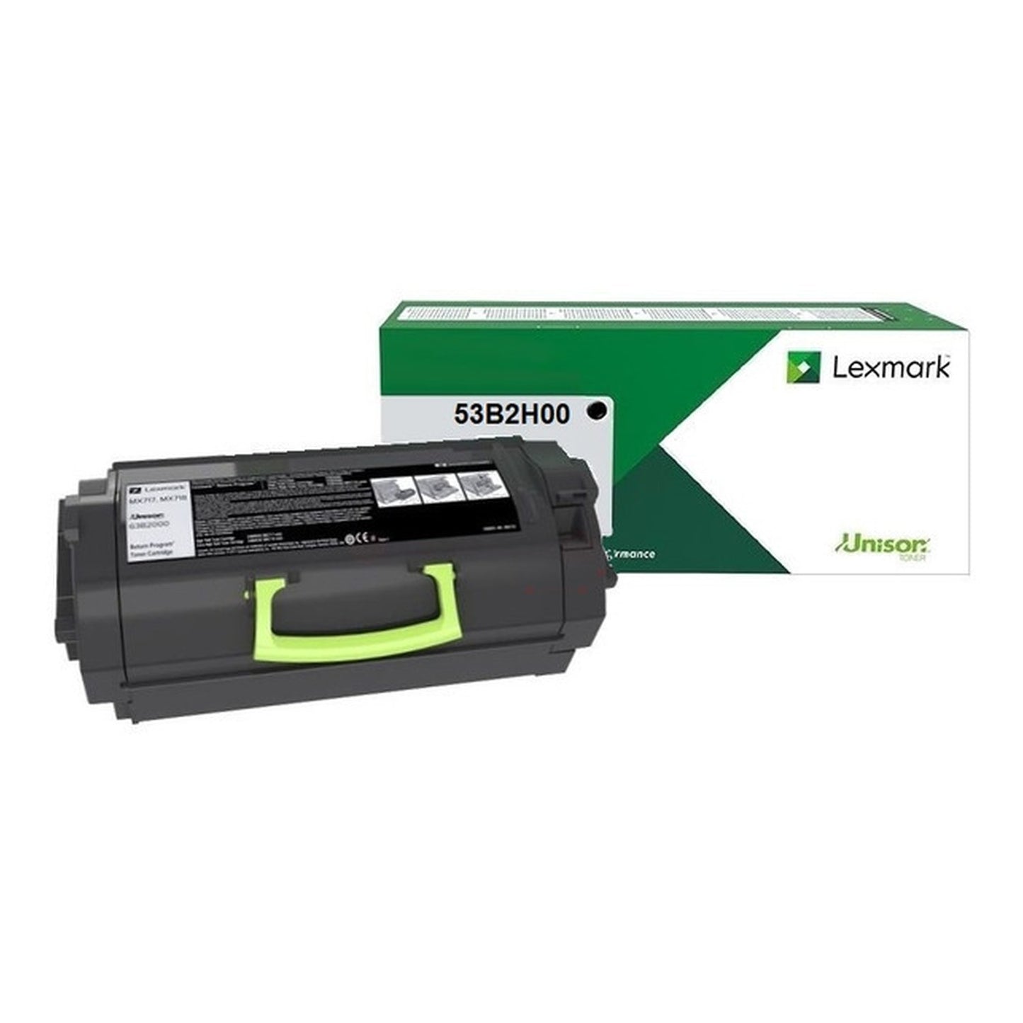 Toner d'origine Lexmark 53B2H00 - noir