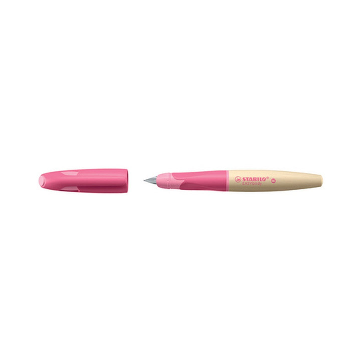 STABILO Stylo plume EASYbirdy Timber L, gaucher, rose