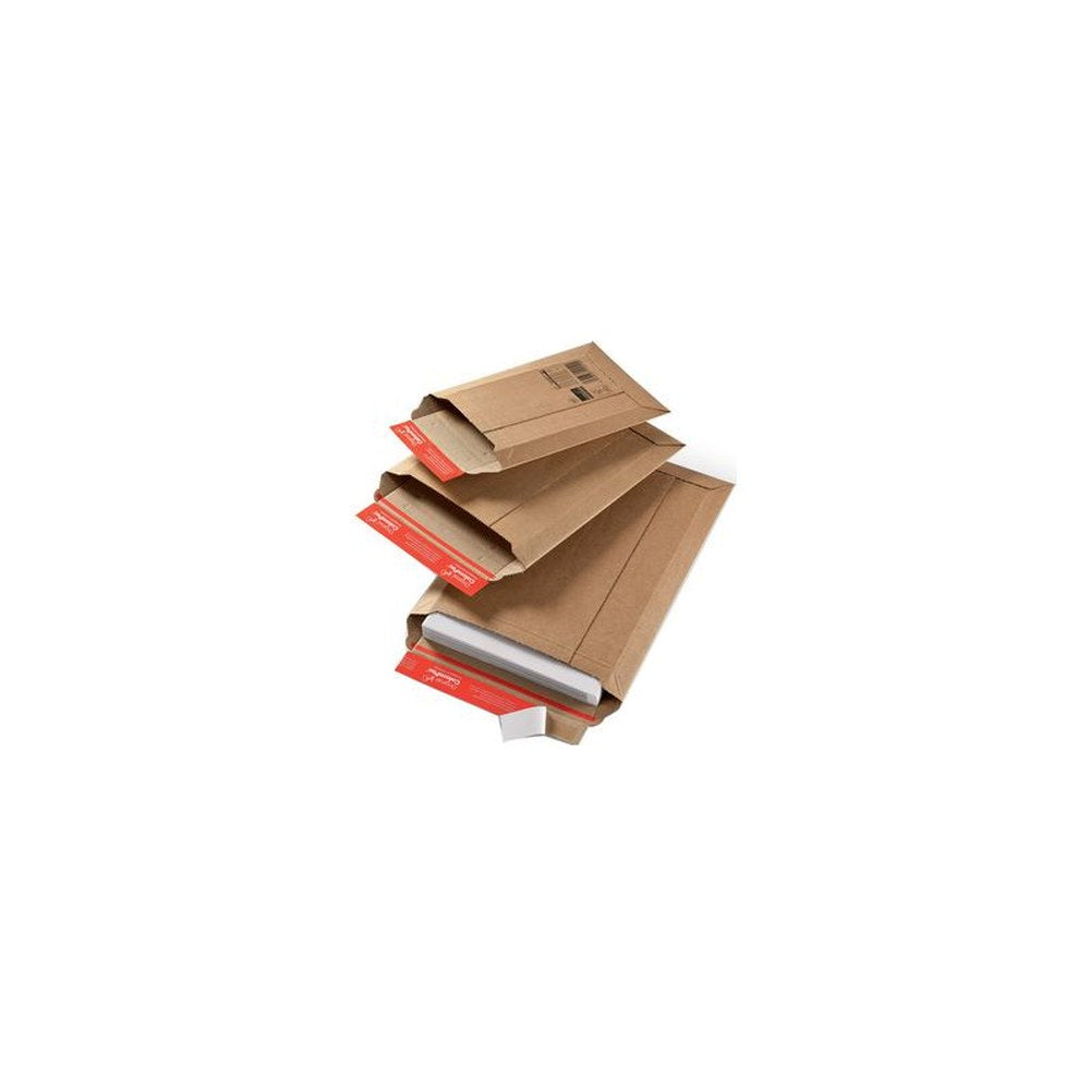ColomPac Pochette d'expédition, en carton ondulé, A4, marron x100