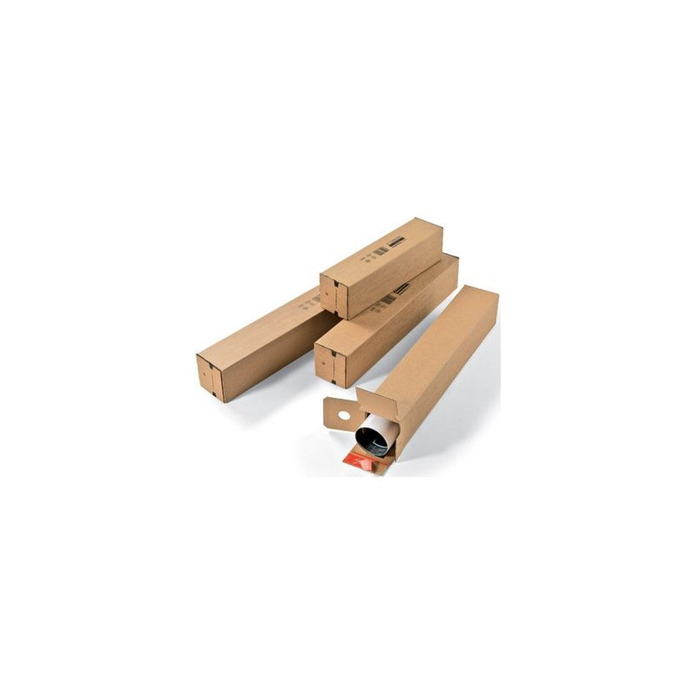 ColomPac Tube d'expédition, double fermeture autocollante x10