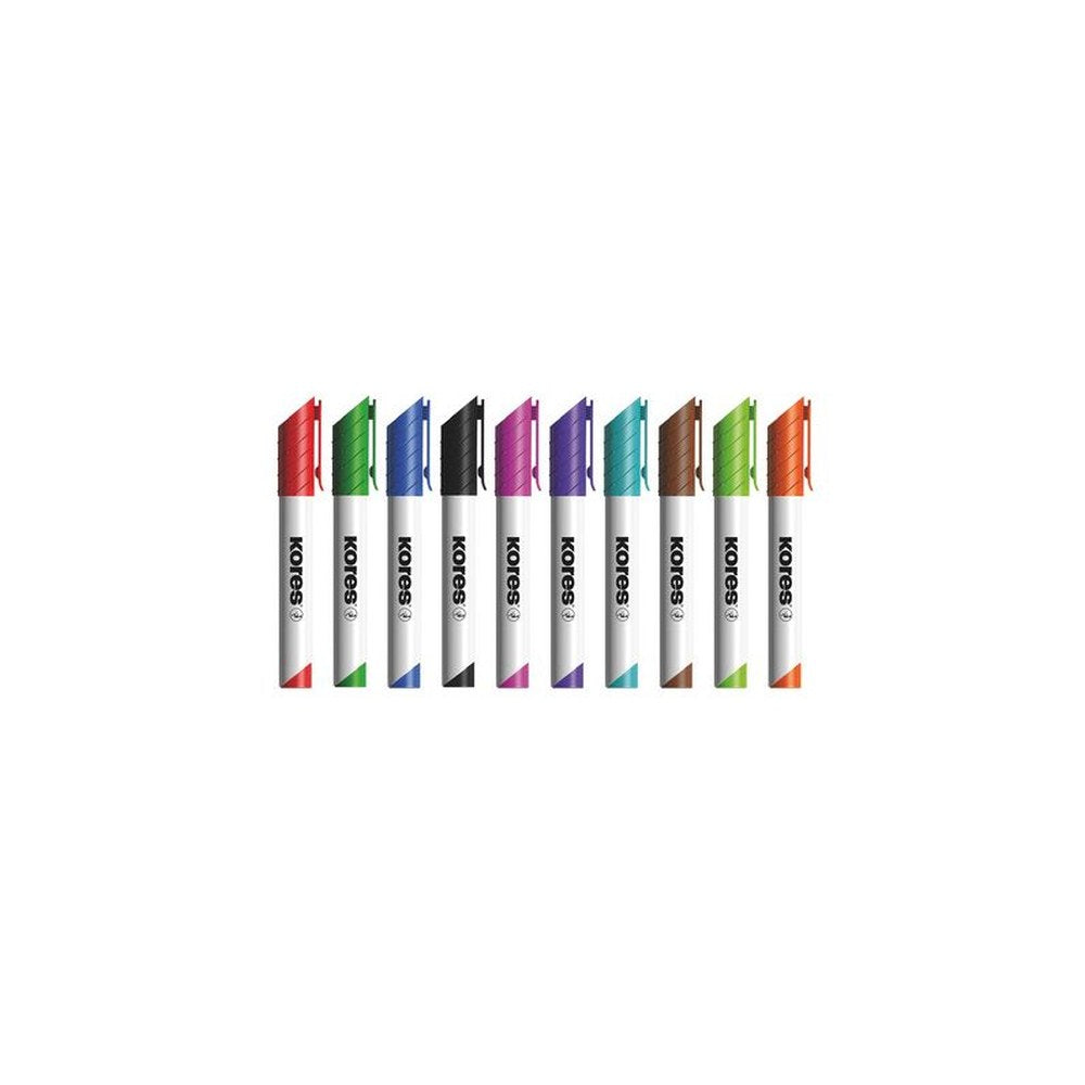 Kores Marqueur pour tableau blanc "K MARKER", brun