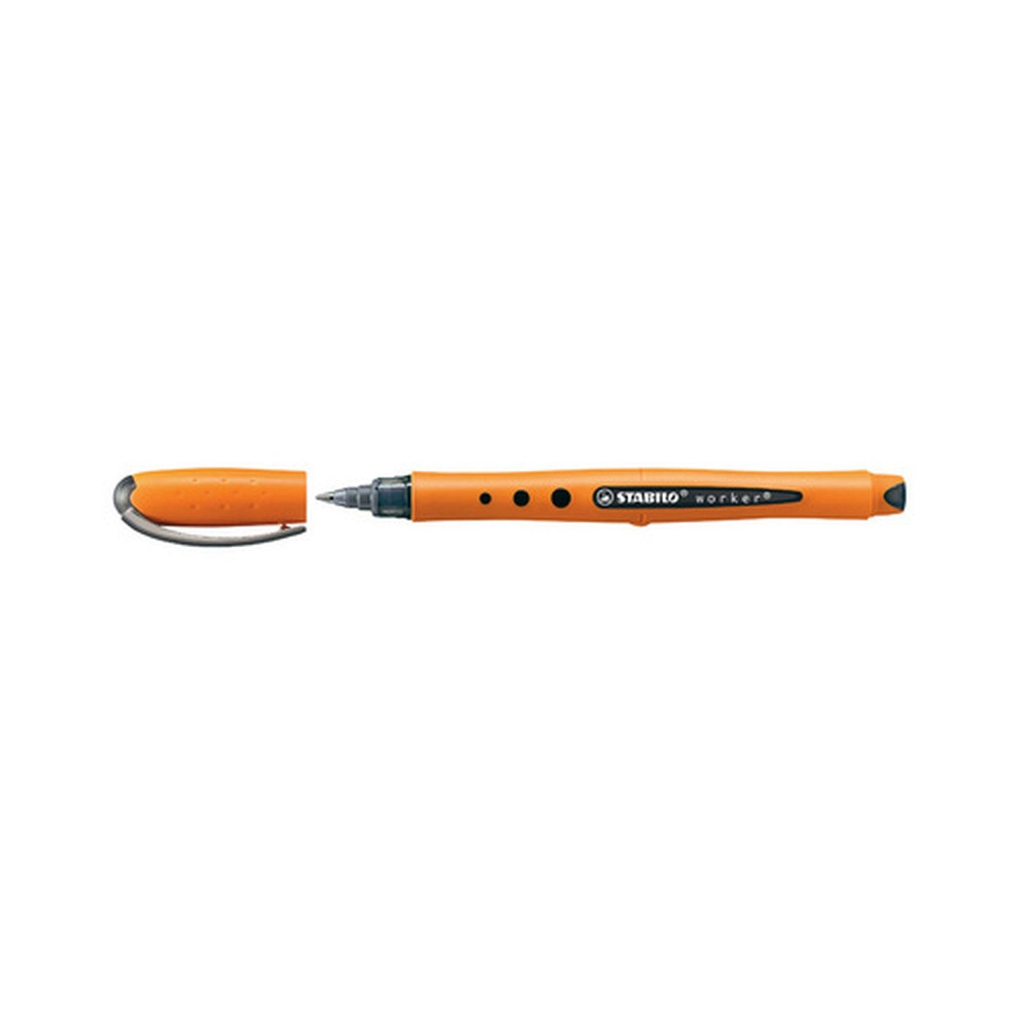 STABILO Stylo roller worker fine, noir