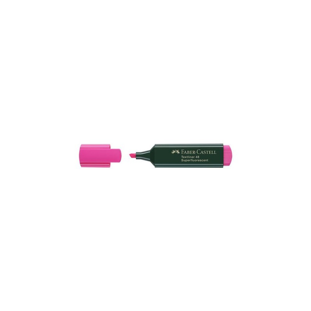 FABER-CASTELL Surligneur TEXTLINER 48 REFILL, rose