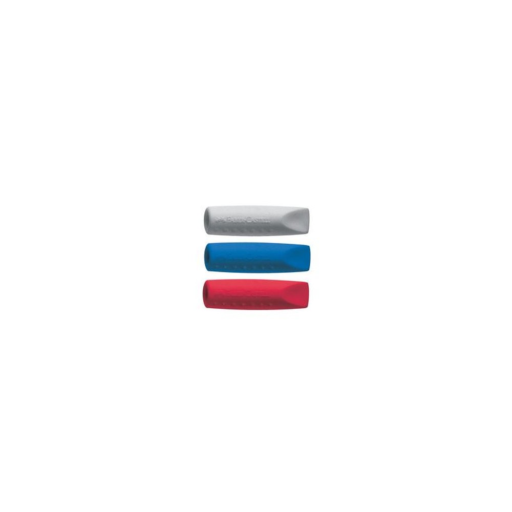 FABER-CASTELL Gomme "GRIP 2001 ERASER CAP", couleur: gris