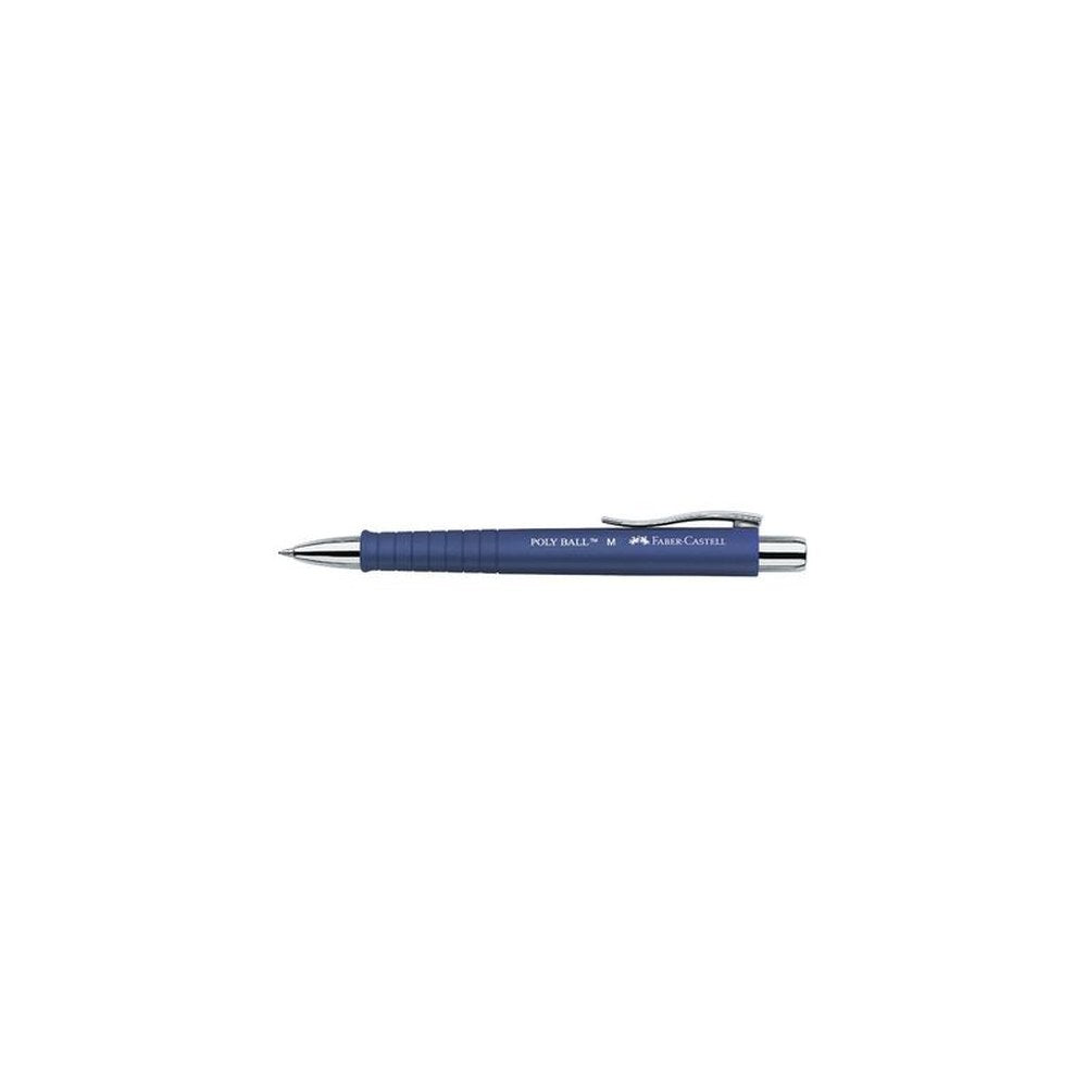 FABER-CASTELL Stylo à bille rétractable POLY BALL, bleu
