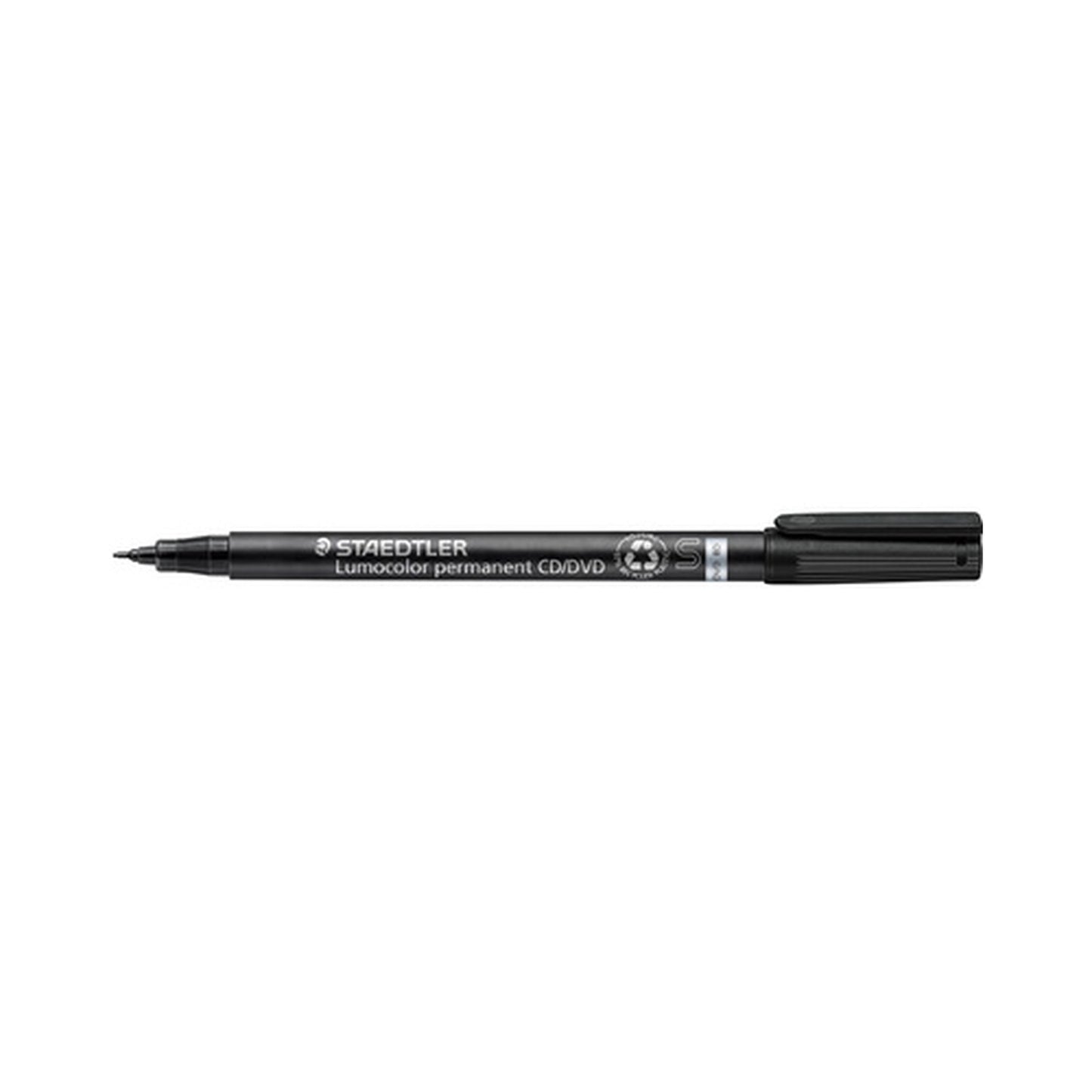 STAEDTLER Marqueur pour CD/DVD Lumocolor, permanent, noir