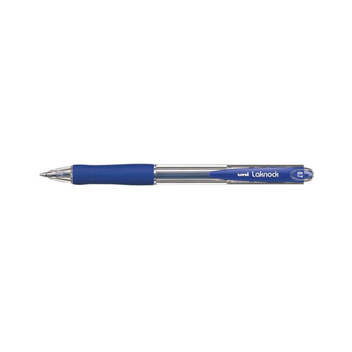uni-ball Stylo bille rétractable Laknock, extra large, bleu