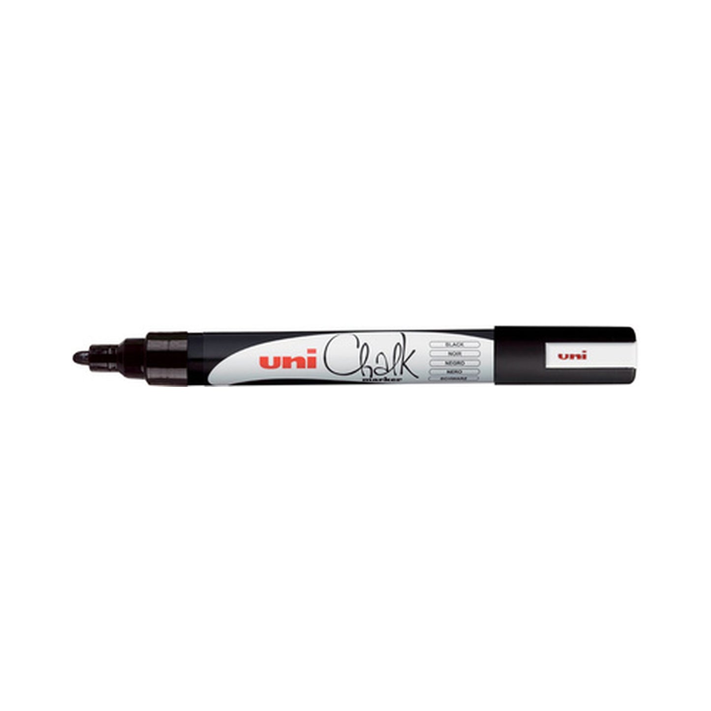 uni-ball Marqueur craie Chalk marker PWE5M, noir