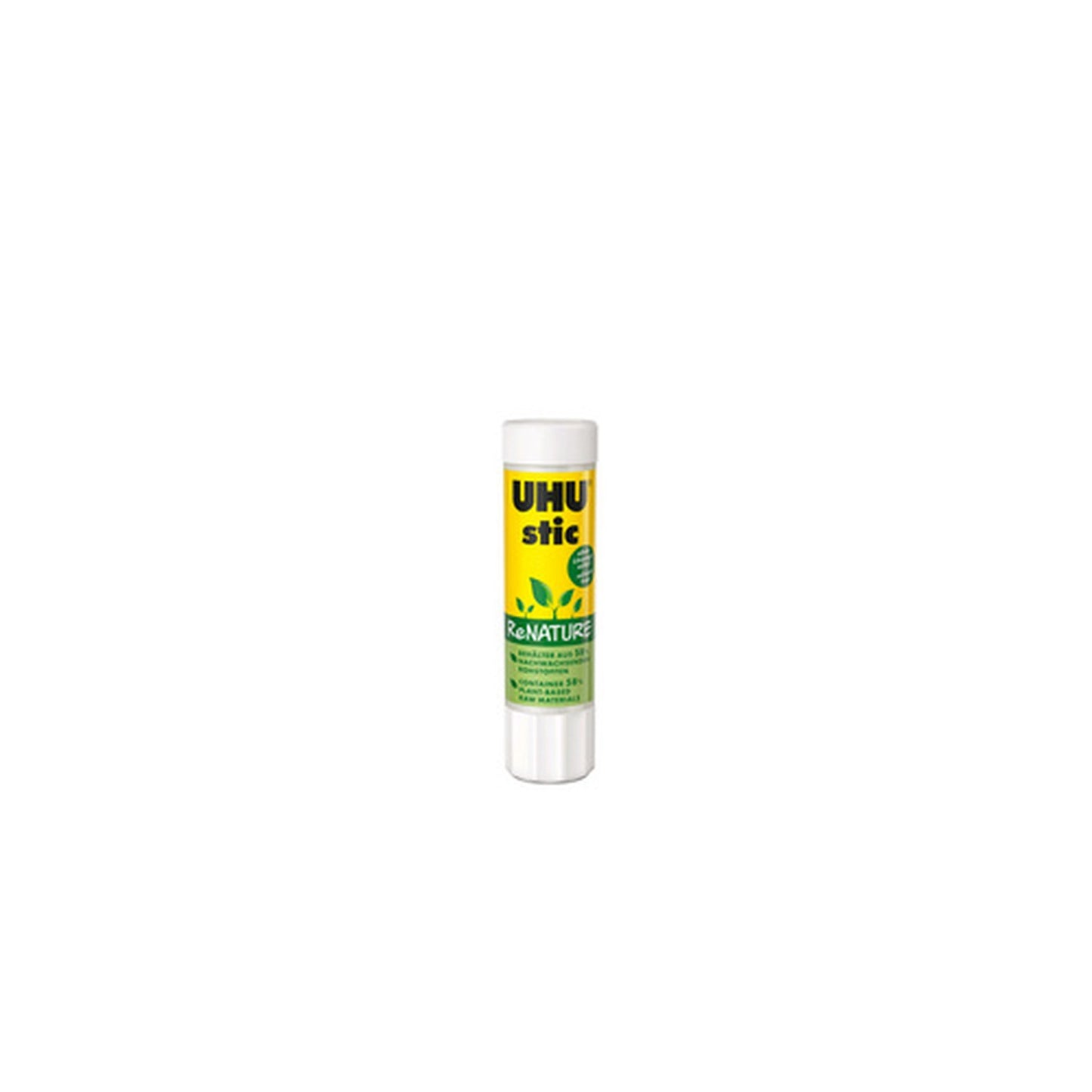 UHU Bâton de colle stic ReNature, sans solvants, 21 g, tube