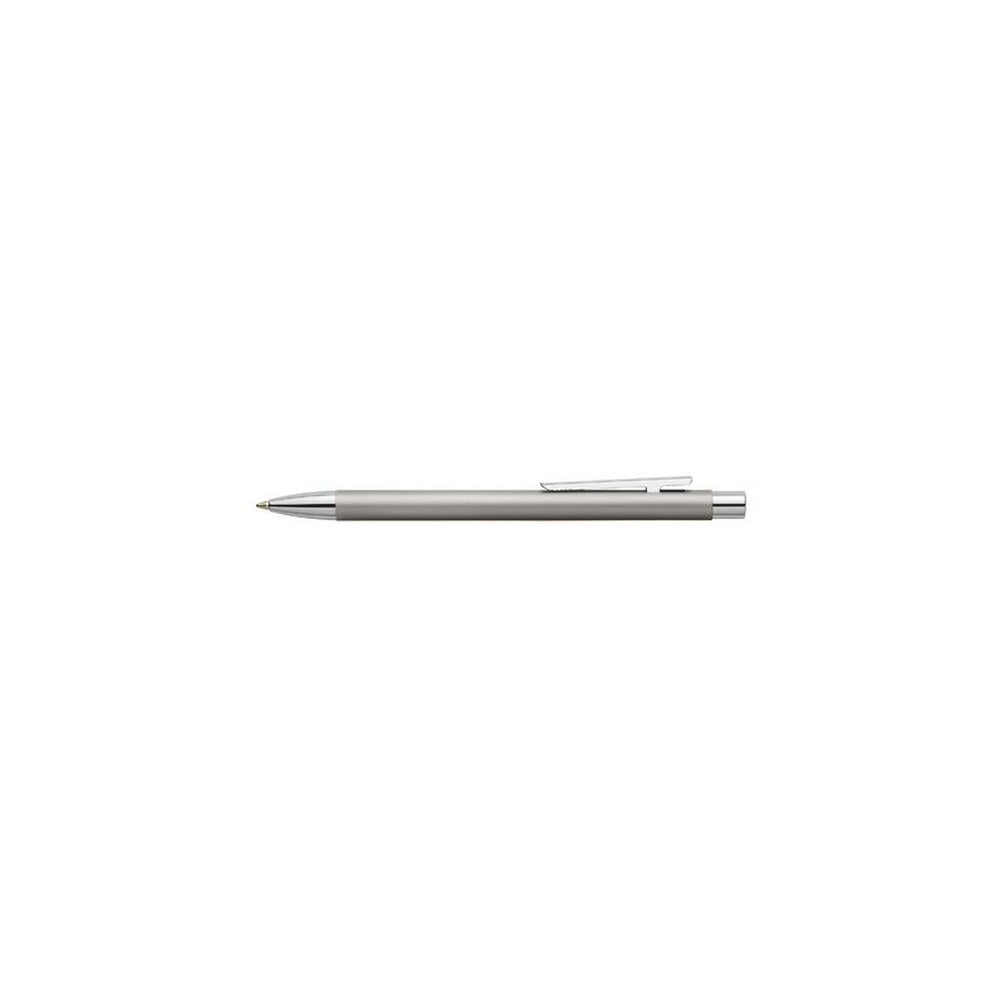 FABER-CASTELL Stylo à bille NEO Slim acier inoxydable, mat
