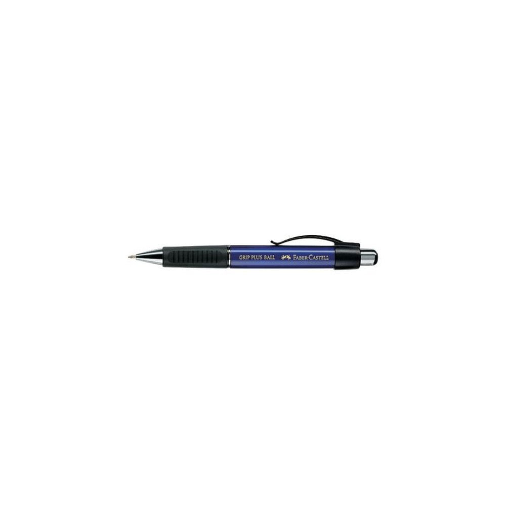 FABER-CASTELL Stylo à bille rétractable GRIP PLUS, gris