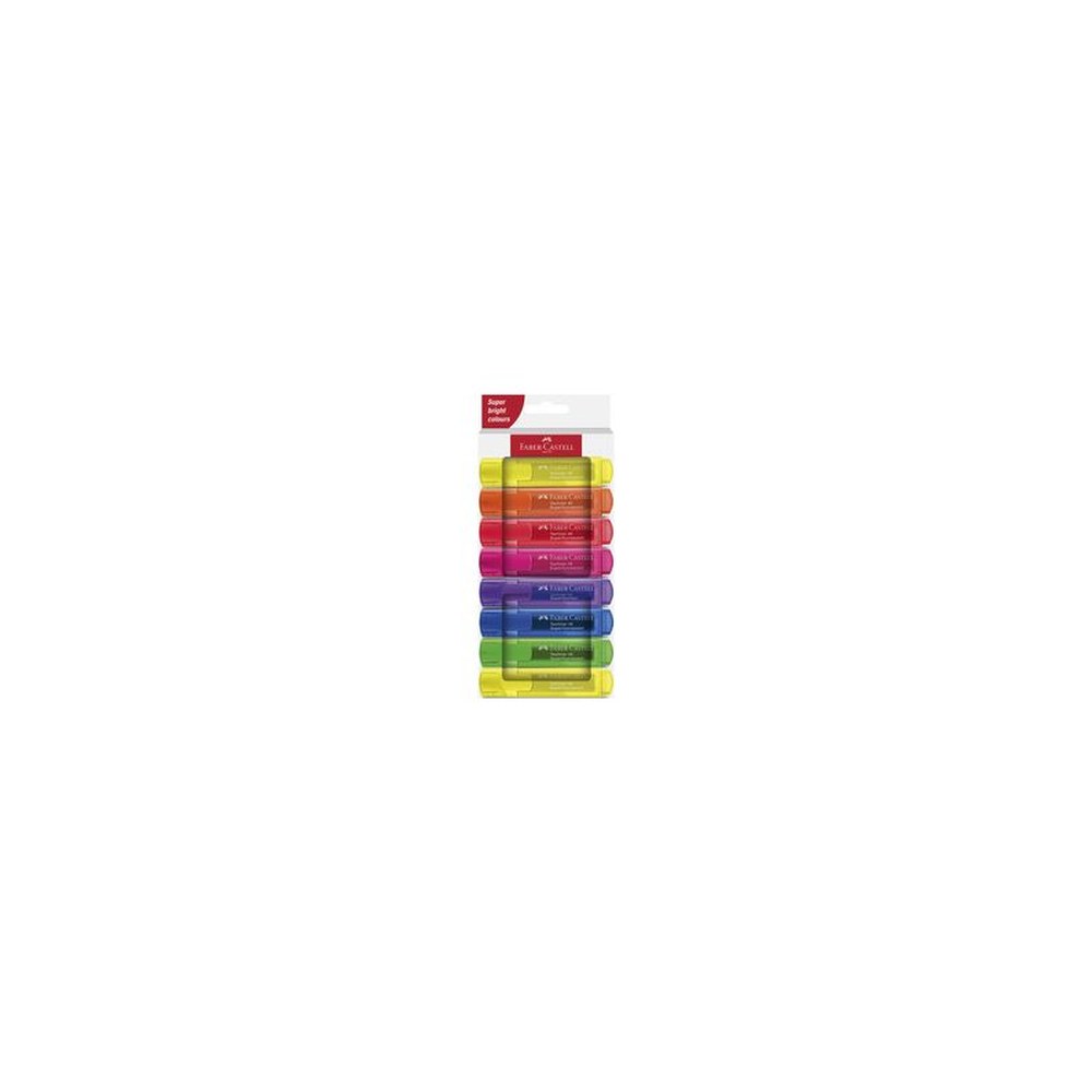 FABER-CASTELL Surligneur TEXTLINER 1546, étui en carton de 8