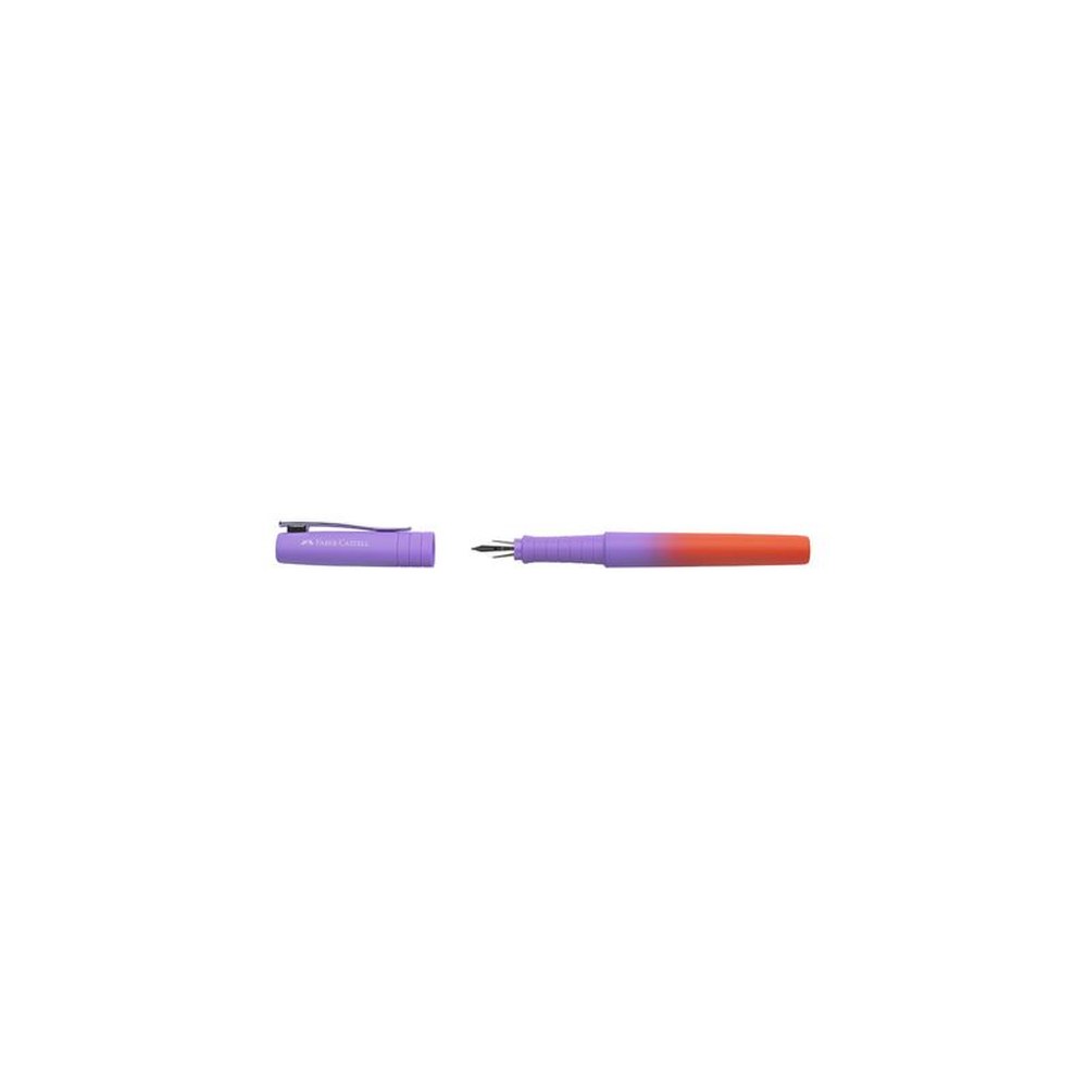 FABER-CASTELL Stylo plume POLY PEN, M, punching melon
