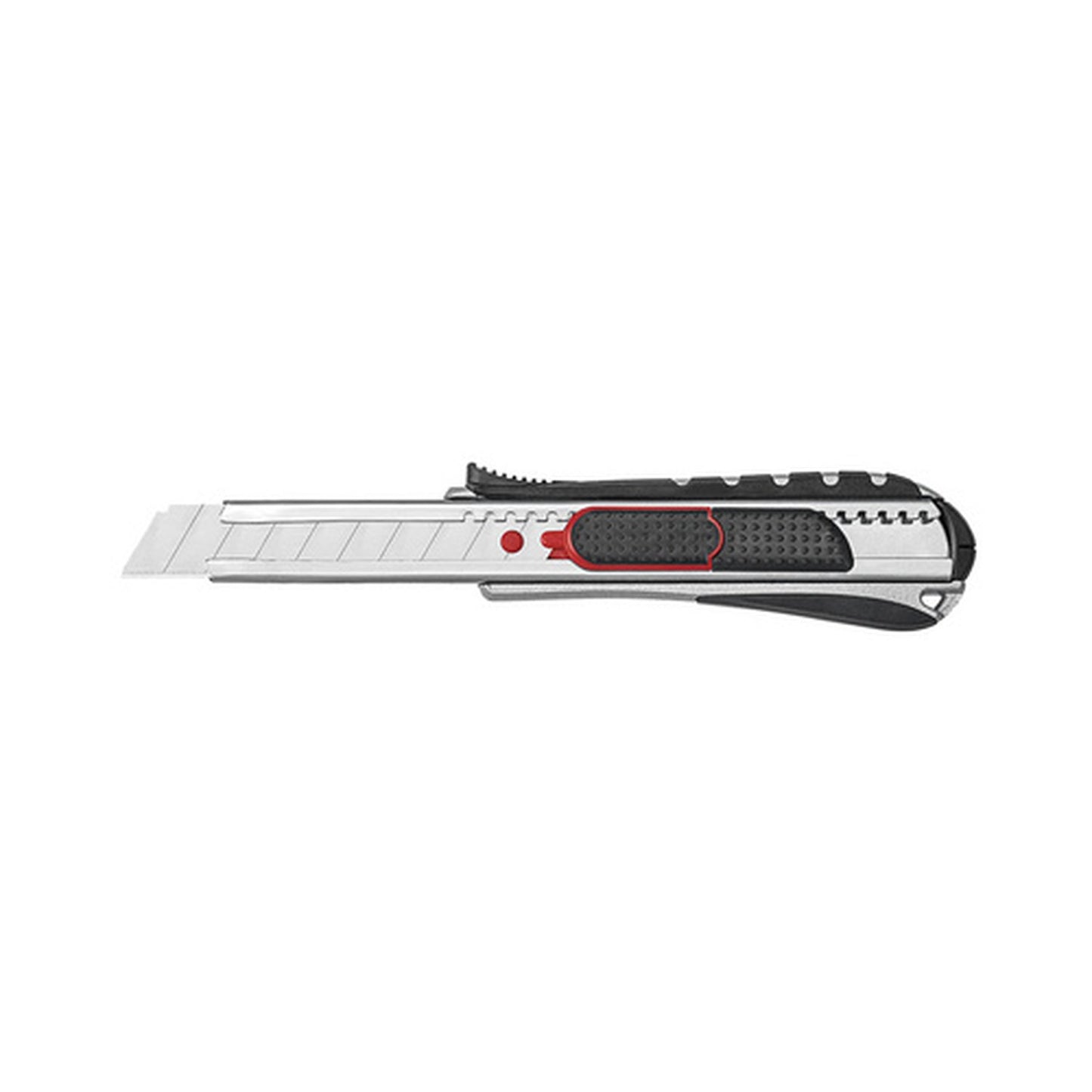 WEDO Cutter 2-en-1, lame: 18 mm, noir/rouge