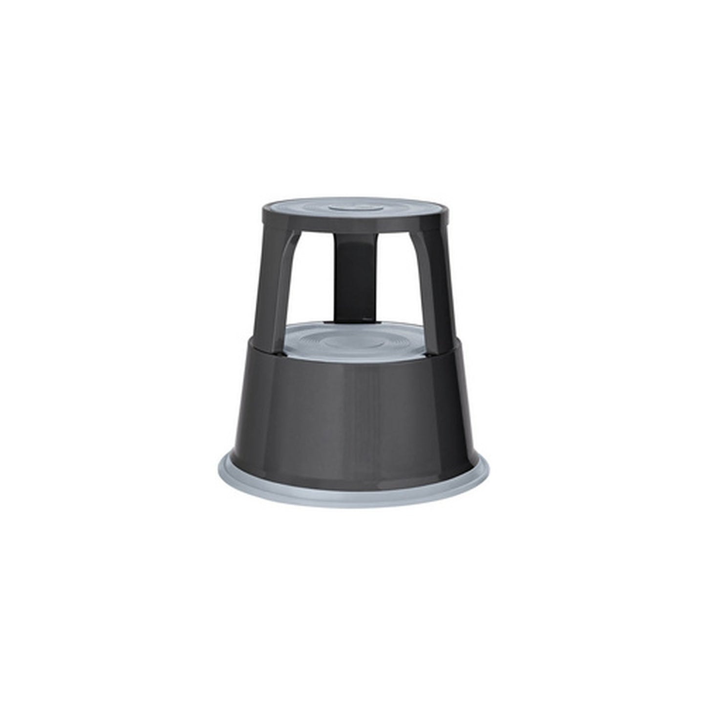 WEDO Tabouret marchepied, en métal, RAL 7035, gris lumière