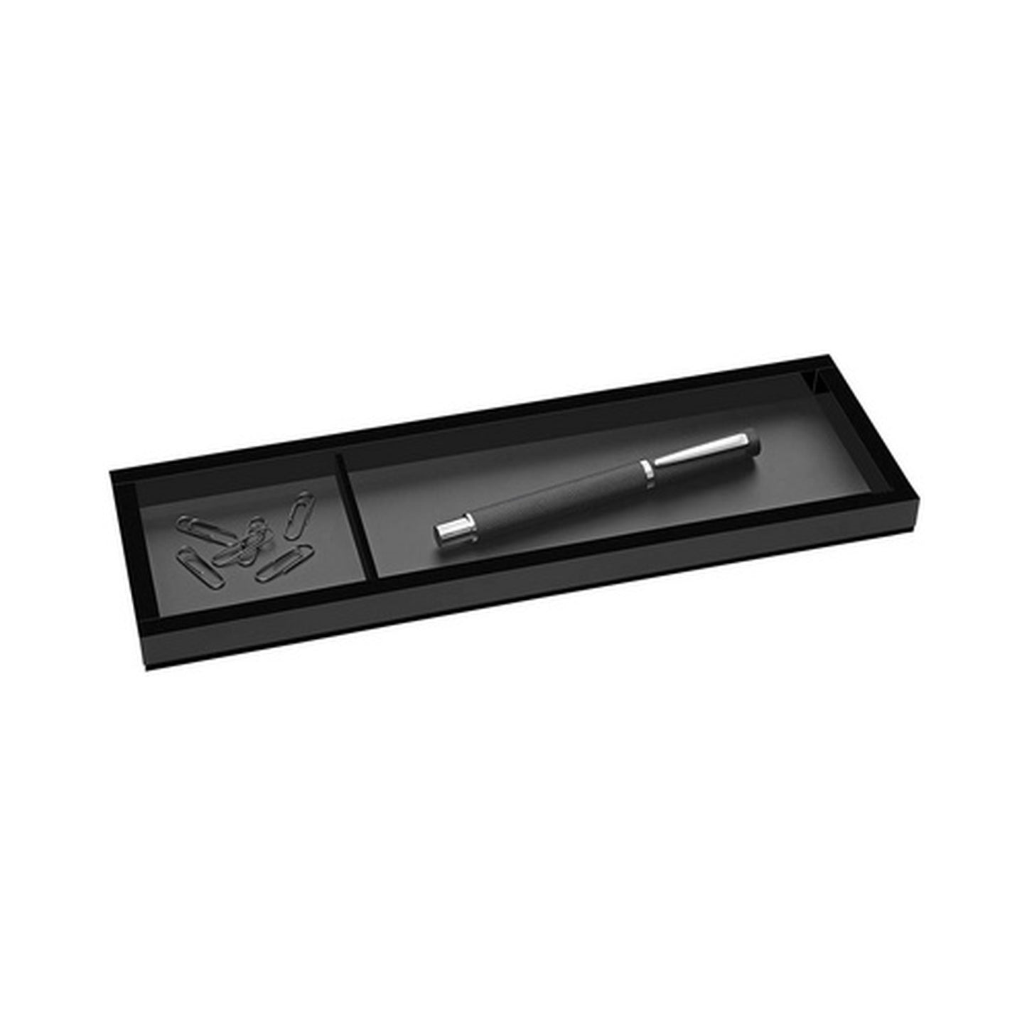 WEDO Plumier "black office", 2 compartiments, noir